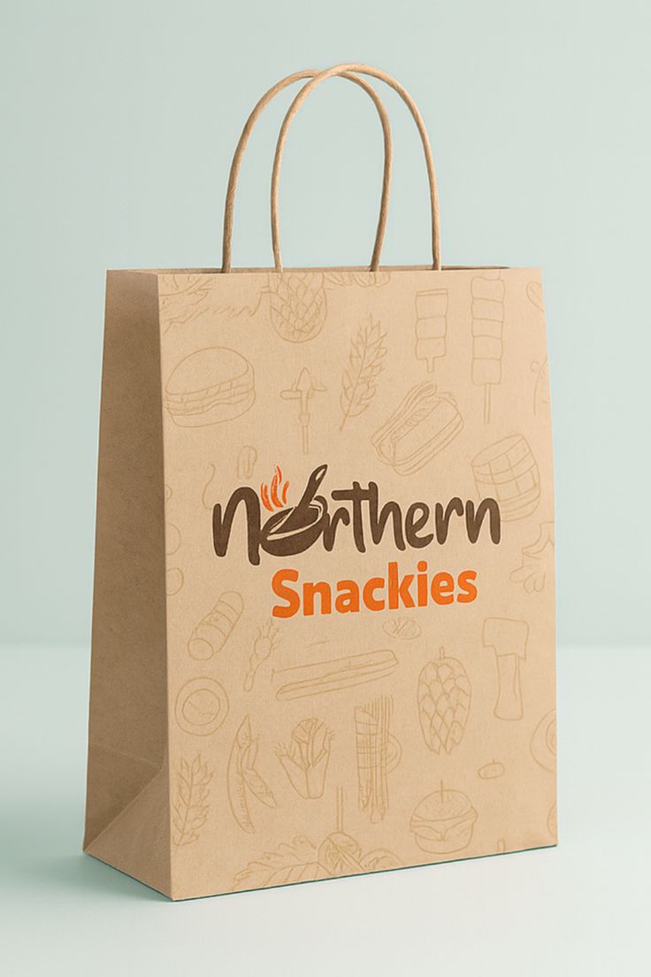 Contoh hasil cetak paperbag untuk bisnis Tebing Tinggi